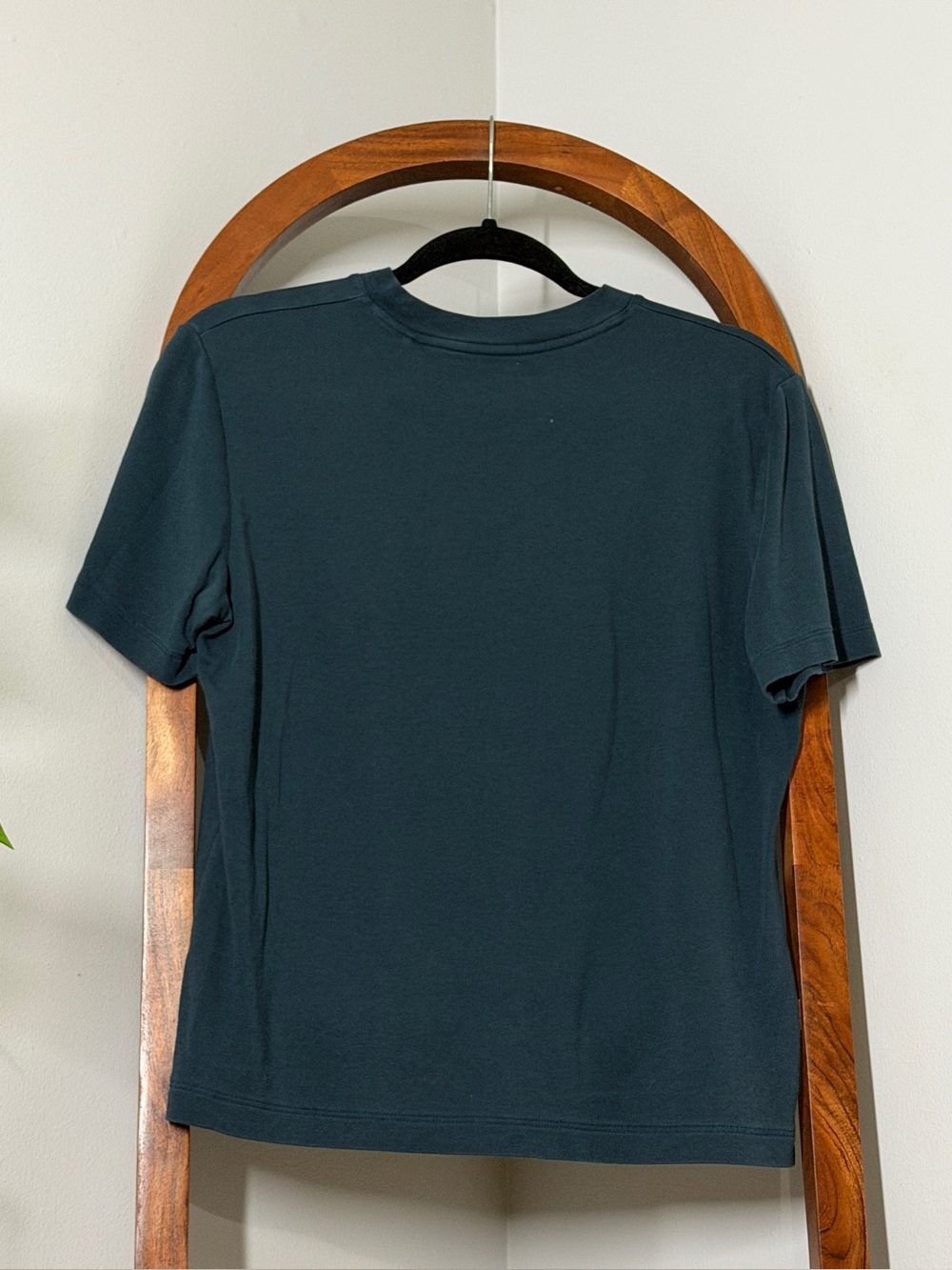 MM LaFleur MEDIUM Gray Blue Leslie 100% Pima Cotton Short Sleeve Tee Shirt - Picture 3 of 8